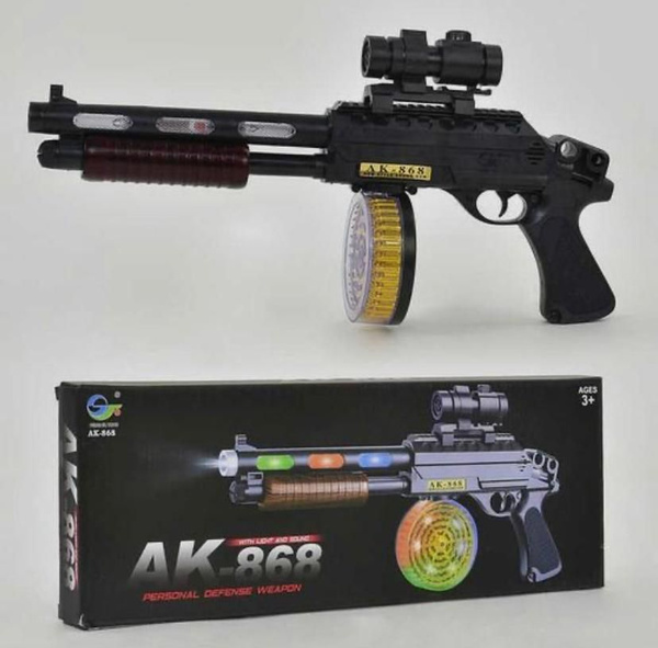 Игрушечный дробовик со звуком и светом,AK-868 - купить с доставкой по ...