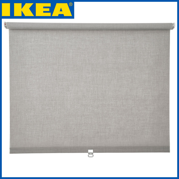 Рулонные шторы IKEA 120 см, серые, ЛАНГДАНС ИКЕА, полиэстер, на окна ...