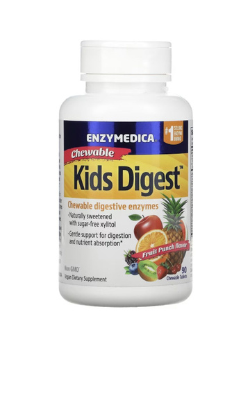 Пищеварительные Ферменты для Детей ENZYMEDICA Kids Digest 90 ...