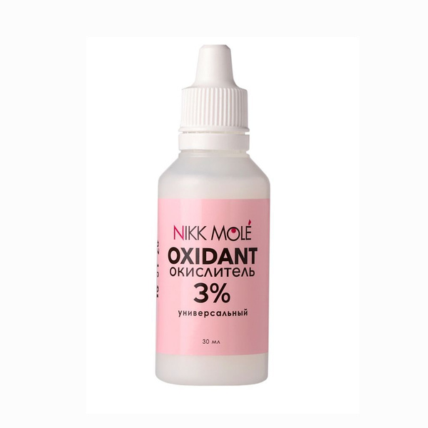 NIKK MOLE Окислитель (оксид) 3% для разведения краски / окислитель для ...