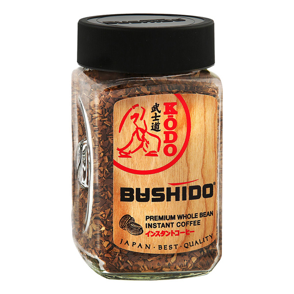 Кофе Bushido Kodo молотый в растворимом 95 г - купить с доставкой по ...