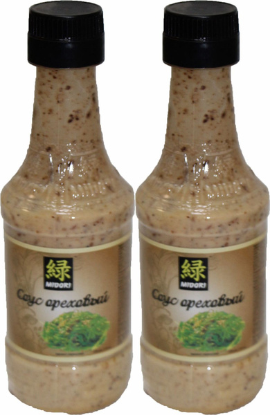 Соус Midori Ореховый универсальный, комплект: 2 упаковки по 210 г ...