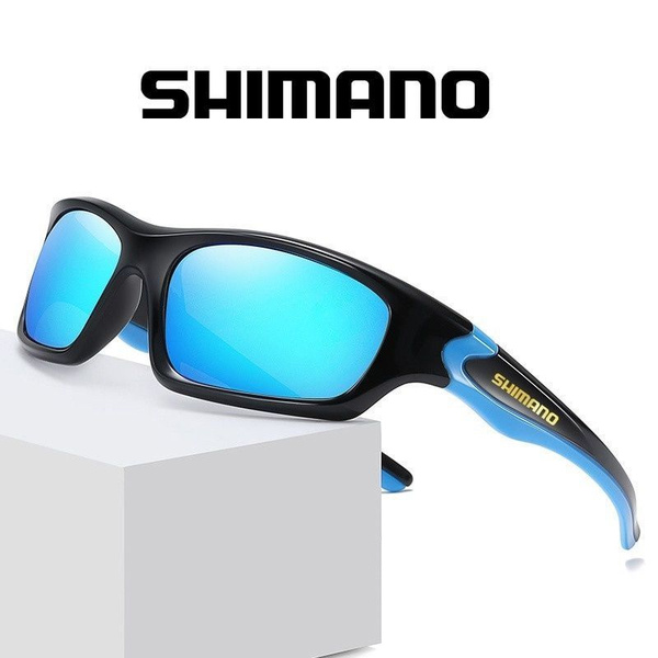 Мужские и женские поляризационные очки Shimano для рыбалки и велоспорта ...