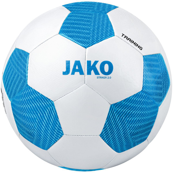 Футбольный мяч Jako Мяч тренировочный Striker 2.0, 5 размер, белый ...