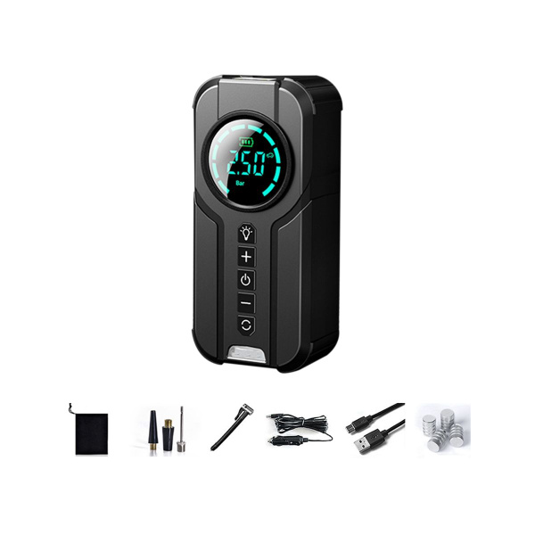 Мини 12V Многофункциональный автомобильный компрессор для накачки шин ...