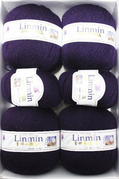 Пряжа Linmin Norka 6 мотков (4 х 100 гр; 2 х 50 гр) 2248 - купить с ...
