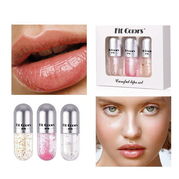 Fit Colors Блеск для губ. Увлажняющий блеск для губ, 3 шт. - купить с ...