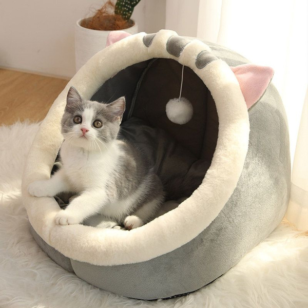 Корзина для домашних животных, удобная кроватка для котенка, подходит ...