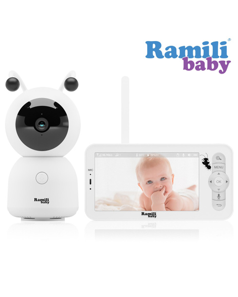 Двухрежимная видеоняня Ramili Baby RV100 (2К) с креплением - купить с ...