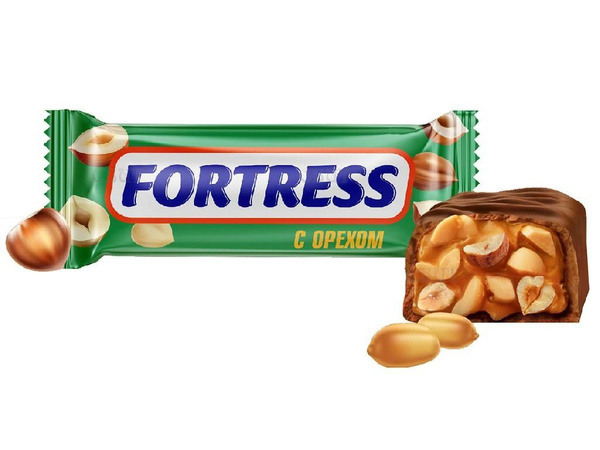 Конфеты FORTRESS карамель/арахис/фундук 1 кг х 5 - купить с доставкой ...