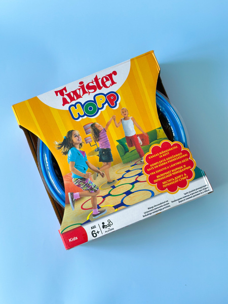 Напольная игра Твистер Классики Twister HOPP для детей и взрослых на ...