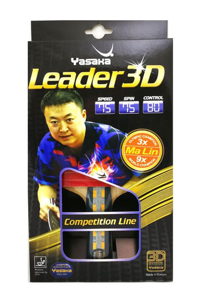 Ракетка для настольного тенниса Yasaka LEADER 3D - купить с доставкой ...