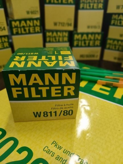 Фильтр масляный MANN FILTER w811/80 - купить по выгодным ценам в ...