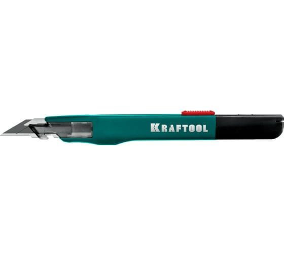 Нож KRAFTOOL GRAND-9 для точного реза с автостопом 9мм - купить по ...