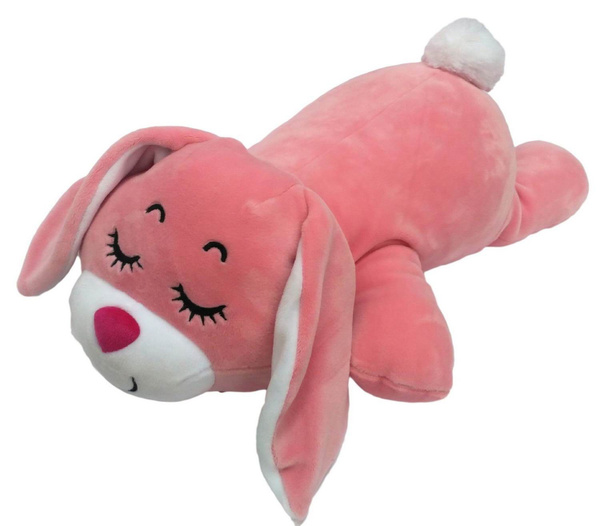 Мягкая игрушка СмолТойс Зайчонок лежебока 40 см - купить с доставкой по ...