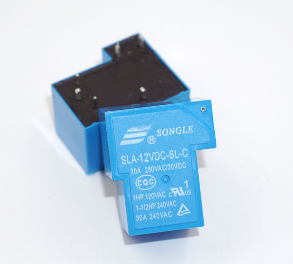 10шт SLA-12VDC-SL-C реле мощности T90 12V 30A 250VAC/30VDC 6PIN ...