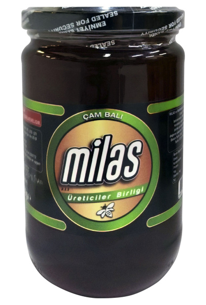 Турецкий натуральный сосновый мед (без сахара), "Milas", Cam Bali ...