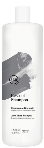 360 HAIR PROFESSIONAL Шампунь тонирующий для темных, осветленных или ...