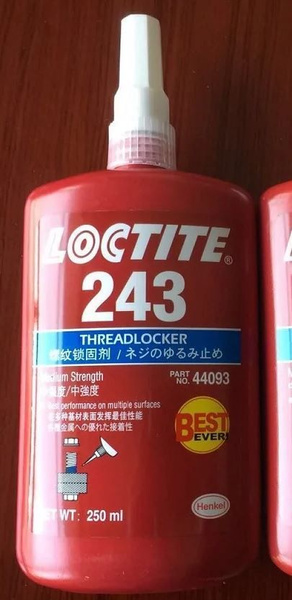 Фиксатор резьбы средней прочности LOCTITE 243, 250 мл - купить по ...