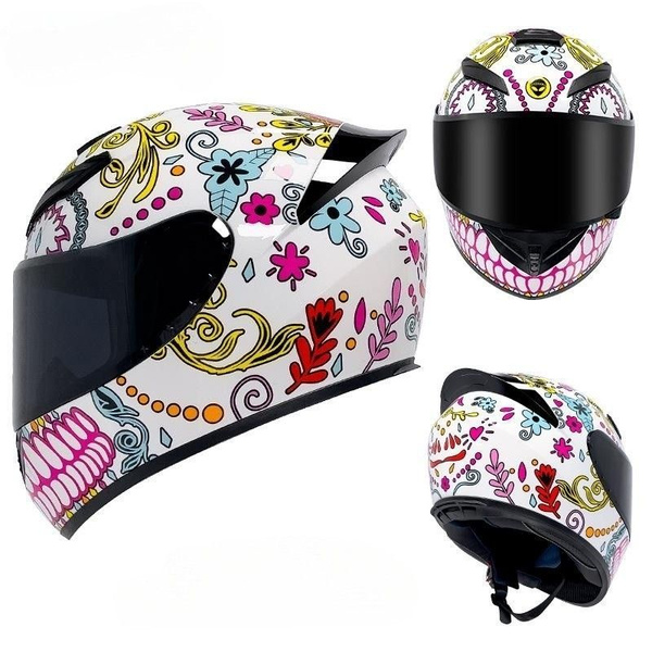 QIKE Мотошлем MOTOR HELMET-2-12 - купить с доставкой по выгодным ценам ...
