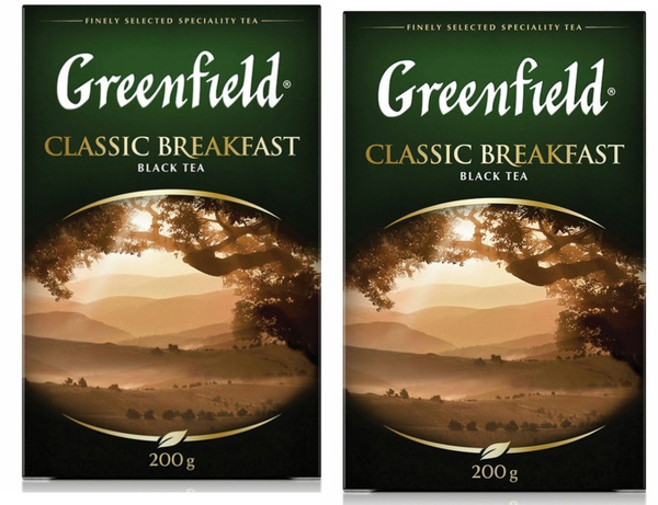 Чай GREENFIELD (Гринфилд) "Classic Breakfast", черный, листовой, 200 г ...