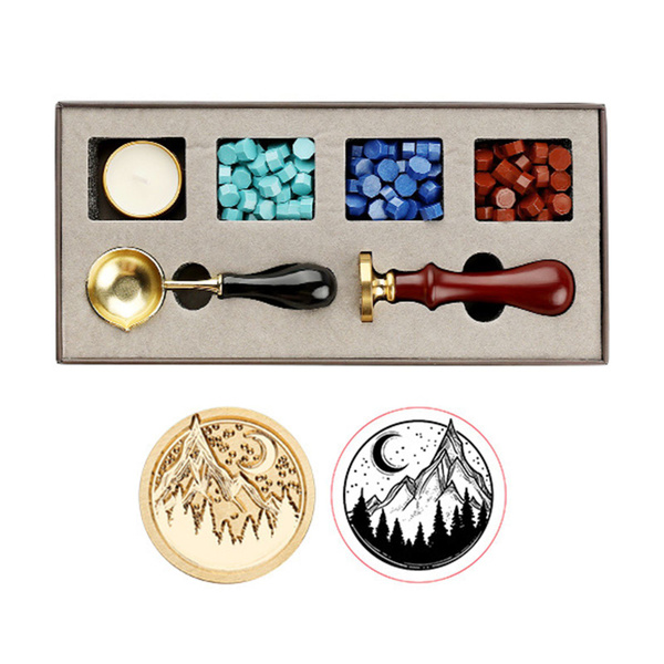 Ретро-буквы сургучной печати, набор штампов ручной работы, сделай сам ...