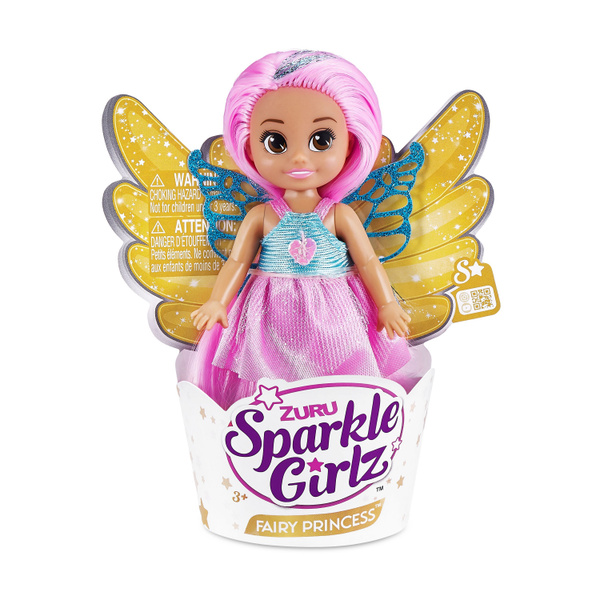 Мини-кукла Zuru SPARKLE GIRLZ 11,5 см "Фея" Светло-розовая / 10011TQ4 ...