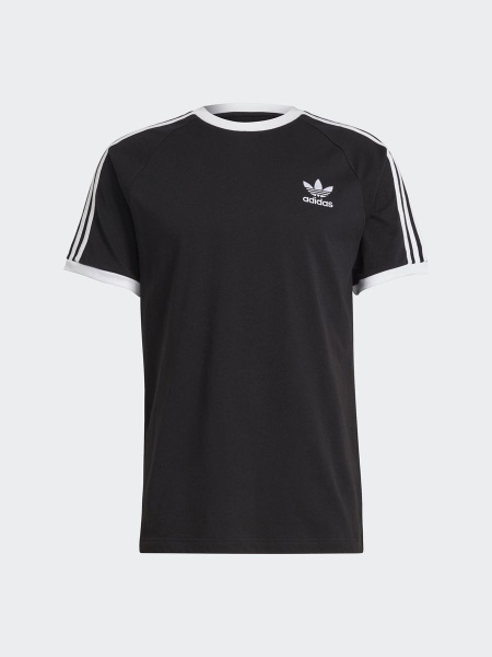 Adidas striped sale shirt