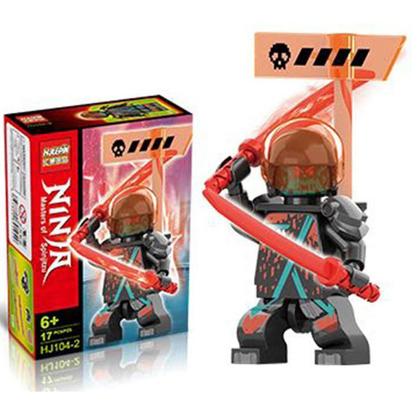 Фигурка Ninjago Ниндзяго, Красный визор, конструктор для мальчиков ...