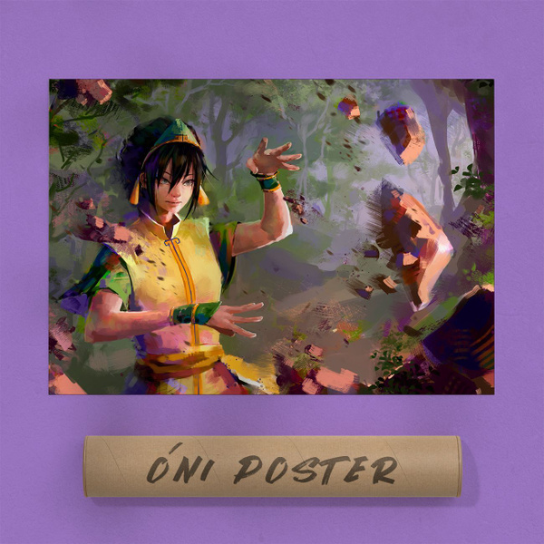 Постер ONI POSTER Аниме, Абстракция купить по выгодной цене в интернет ...