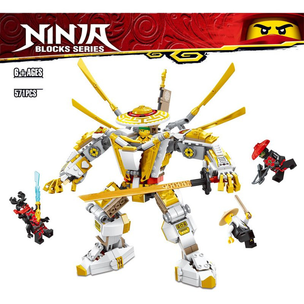Конструктор Ниндзя Золотой робот Ninja 71702 - купить с доставкой по ...