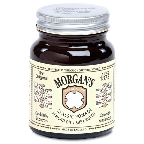 Morgans Помада для укладки волос классическая с Маслом Миндаля и Ши ...