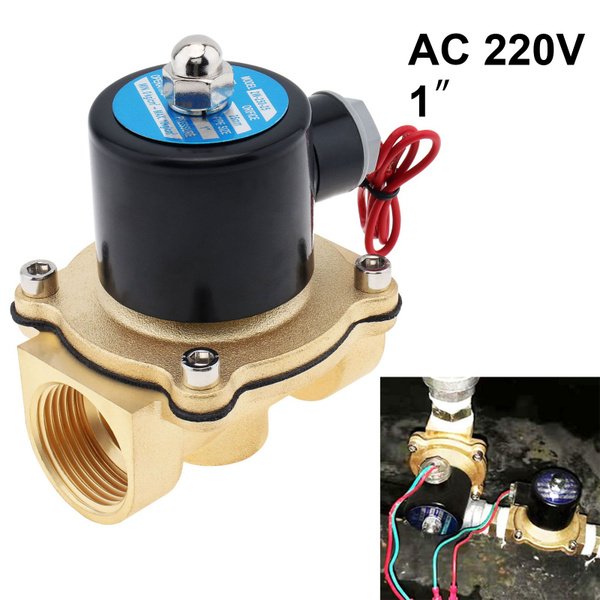 1 дюйм DN25 AC 220V Электромагнитный клапан для воды/масла/газа ...