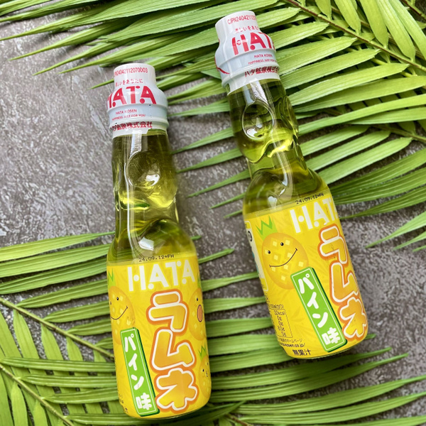 Газированный напиток Рамуне / Японский лимонад Ананас 2шт - купить с ...