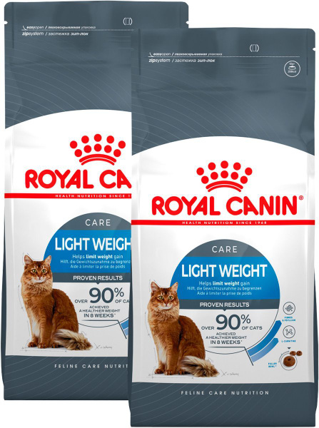 ROYAL CANIN LIGHT WEIGHT CARE диетический для взрослых кошек (1,5 + 1,5 ...