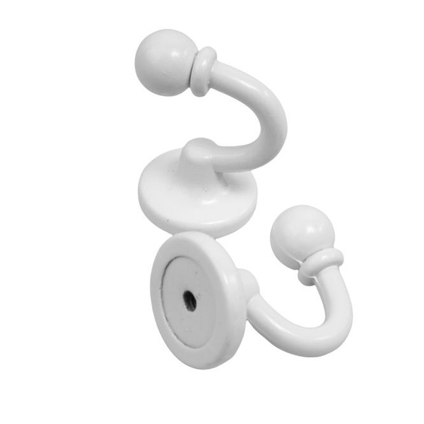 Крючок большой белый 2 штуки купить по низкой цене с доставкой в ...