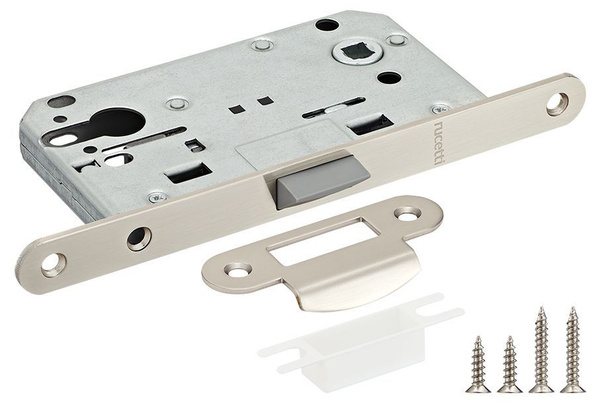 Дверной замок с пластиковым язычком RUCETTI (Ручетти) RP1885 SN цвет ...