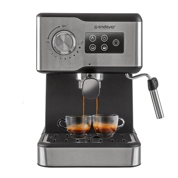 Кофеварка рожковая Endever Costa-1095 / 1000 Вт / 20 Бар / 1,5л ...