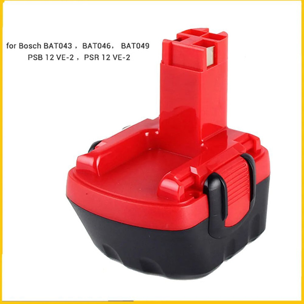 аккумулятор для дрели Bosch GSR PSR 12 VE-2, BAT043 BAT046 12 В ...