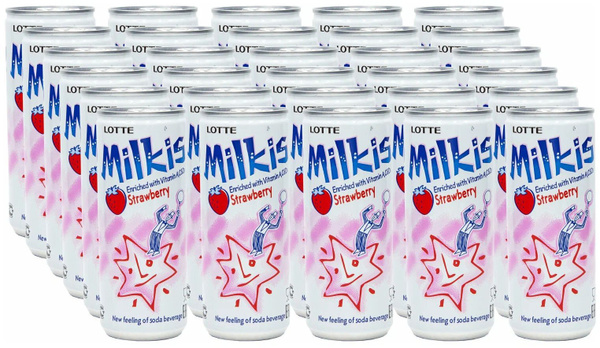 Милкис клубника 0,25л./30шт. Milkis - купить с доставкой по выгодным ...
