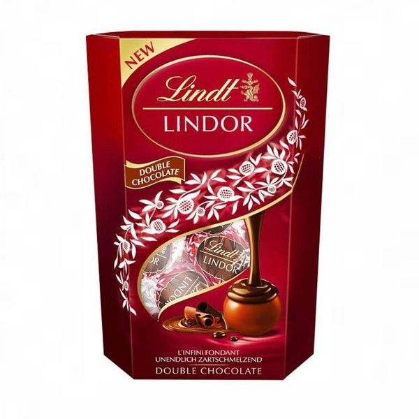 Шоколадные конфеты Lindor Double Chocolate от Lindt 200 г, (Финляндия ...