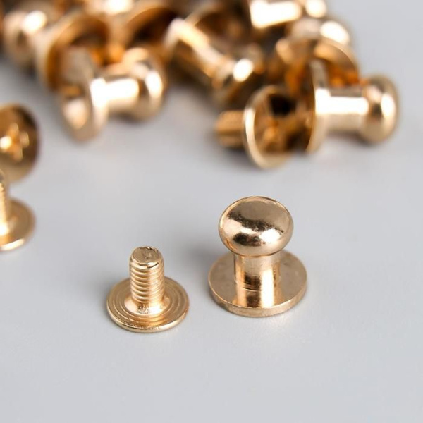 Ручки для шкатулок маленькие очень - 0,7 см цвета золота металлические ...