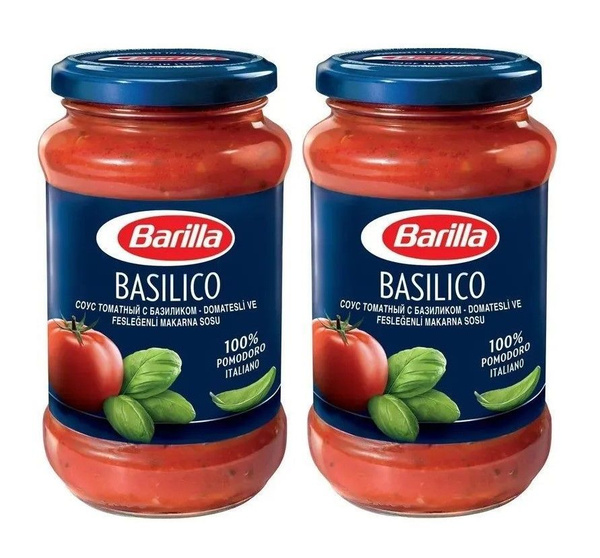 Соус Barilla Basilico томатный с базиликом 800г - купить с доставкой по ...
