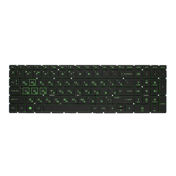 Клавиатура с подсветкой для ноутбука HP Pavilion Gaming 15-cx0027ur ...