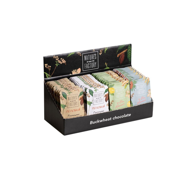 Шоколад гречишный Nature's Own Factory ассорти 5г х 52шт, 260г (1 ...