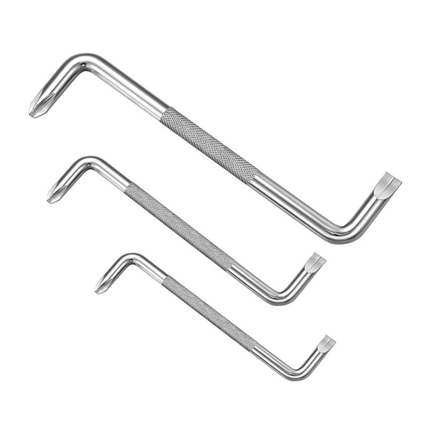 3 Шт. Z-образная отвертка с изгибом на 90 градусов - купить в интернет ...