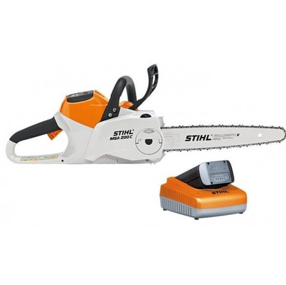 Пила цепная аккумуляторная STIHL MSA 200 CB +AP 300 +AL 300 ...