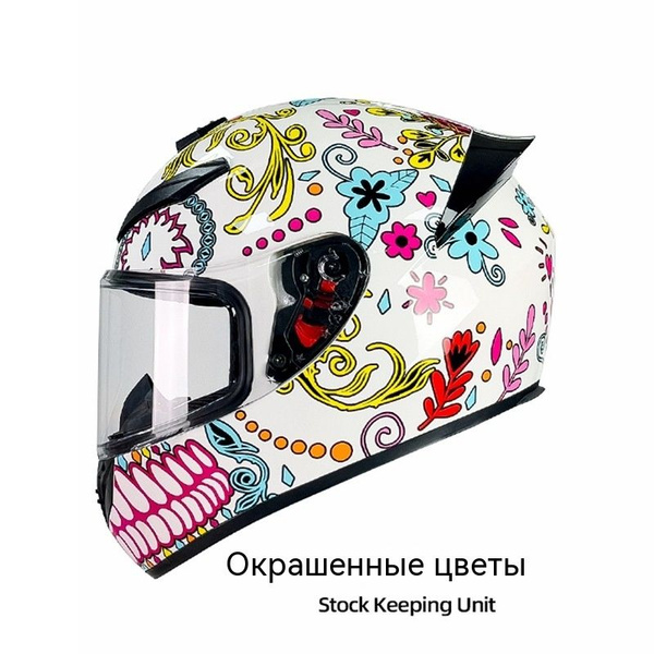 Мотошлем QIKE сезонный, универсальный для мужчин и женщин, различные ...