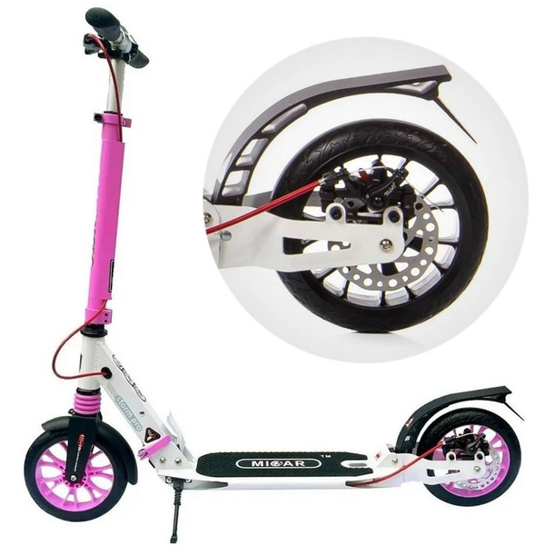Самокат Городской Micar Storm Pro 200 с ручным дисковым тормозом и ...