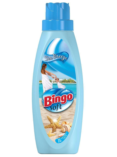 BINGO/ Кондиционер ополаскиватель для белья. Морской бриз/ 1л ...